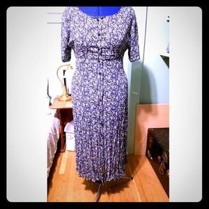 Sheer floral dress/duster